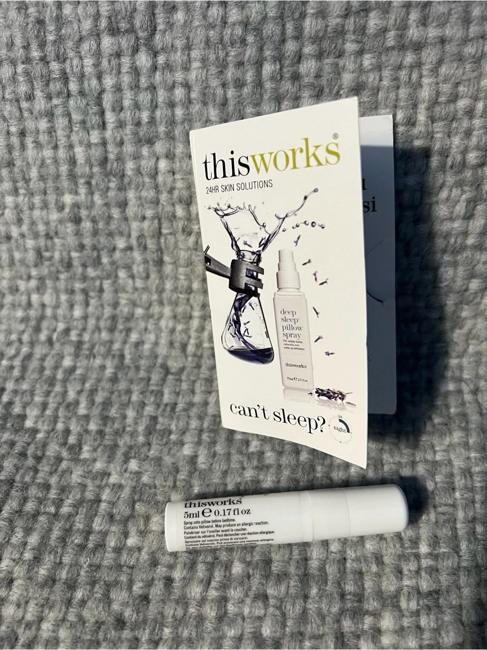 This Works Deep Sleep Pillow Spray (5ml each) Travel Size (Set of 2)